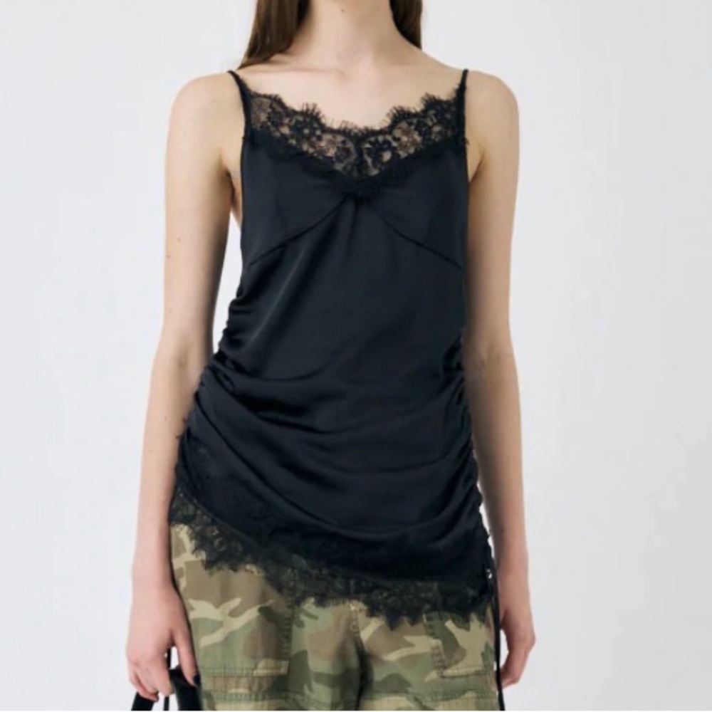 Moussy - LACE TRIM CAMI DRESS